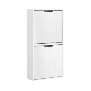 Slim Wall Mounted Shoe Cabinet
