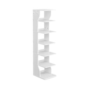 Vertical Narrow Shoe Organizer Rack