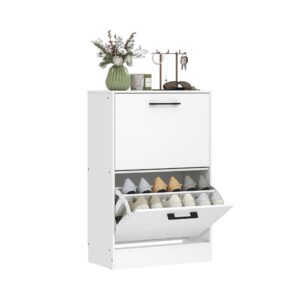 Modern Flip Drawer Shoe Cabinet