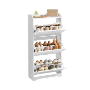 Slim 3-Drawer Shoe Cabinet