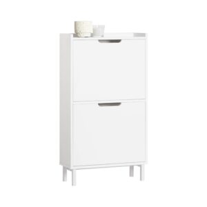 Slim Flip Drawer Shoe Cabinet