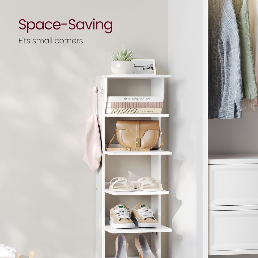 Vertical Narrow Shoe Organizer Rack - Image 2